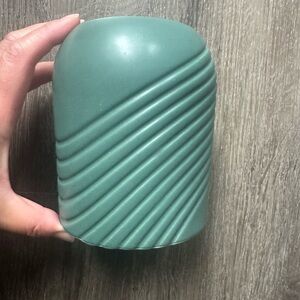 Urban Outfitters Elegant Green Ceramic Vase